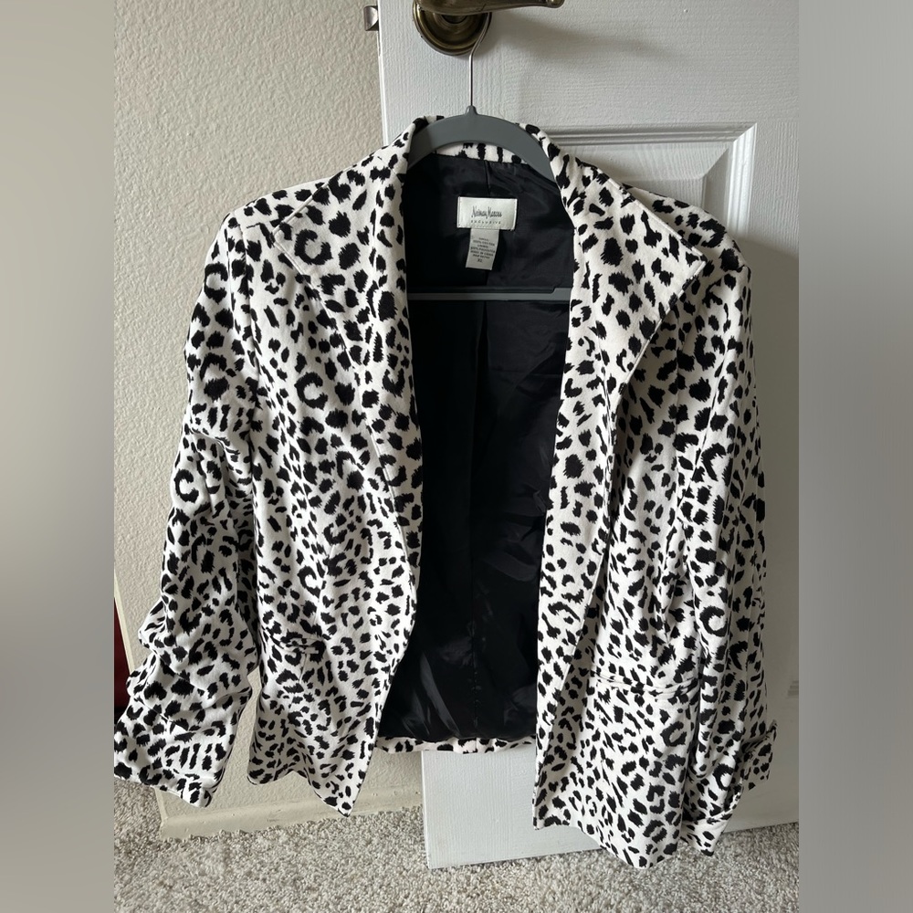 Nieman Marcus Exclusive- Animal Print Blazer